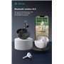 Auricolari&Microfoni Auricolari Devia TWS-K2 Bluetooth 5.3 EM060 Bianchi