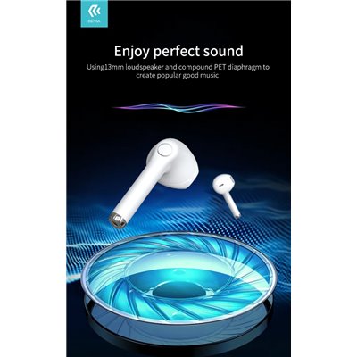 Auricolari&Microfoni Auricolari TWS EM407 Kintone bluetooth con astuccio ricarica