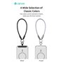 Supporti e Accessori Cordino cavo Tipo-C PD 60W da polso porta telefono Viola 0,3 mt