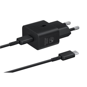 Carica Batterie Samsung EP-T2510EBE + EP-DN980BBE Carica + Cavo USB-C 25W in Bulk