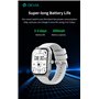 Devia Smart Watch DEVIA Smart Watch WT4 IP67 modello JX627J Silver