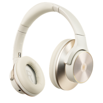 Auricolari & Cuffie DJ OneOdio Focus A10 Bianco Hi-Res Cuffie Wireless c/ Cancellazione Attiva Rumore