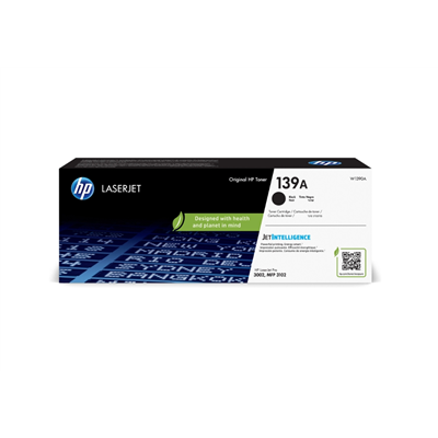 TONER NERO ORIGINALE HP 139A