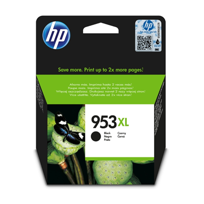 HP 953XL HIGH YIELD BLACK ORIGINAL