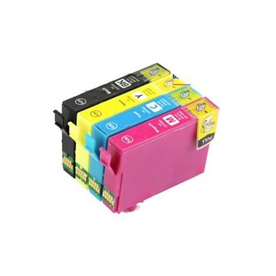 Senza scatola Cartuccia comp. per Epson WF-2950 WF-2930 T604XL ciano
