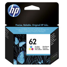 CARTUCCIA HP 62 TRI-COLOR INK CARTRIDGE