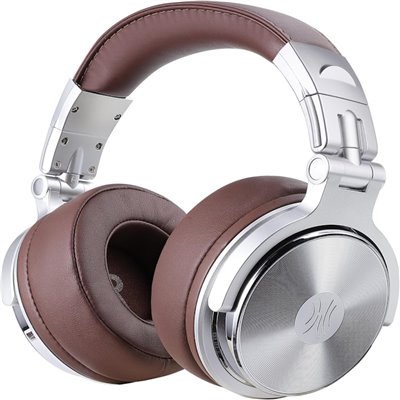 Auricolari & Cuffie DJ OneOdio Studio Pro 30 Hi-Res Cuffie DJ Cablate Silver/Brown