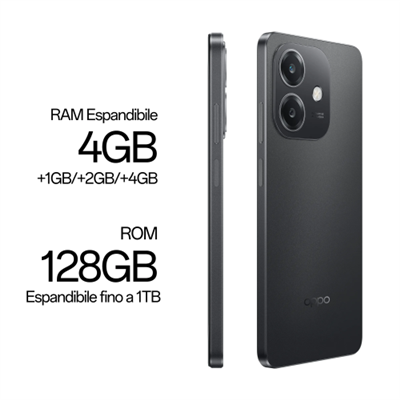 OPPO - ONEPLUS Smartphone OPPO A40 4/128GB Sparkle Black