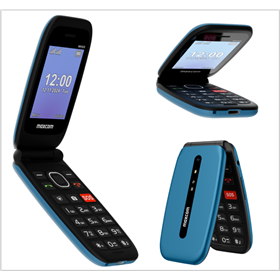 Cellulari per anziani Telefono MAXCOM Comfort MM828 4G Blu