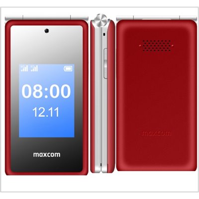 Cellulari per anziani Telefono MAXCOM Comfort MM835 4G Rosso