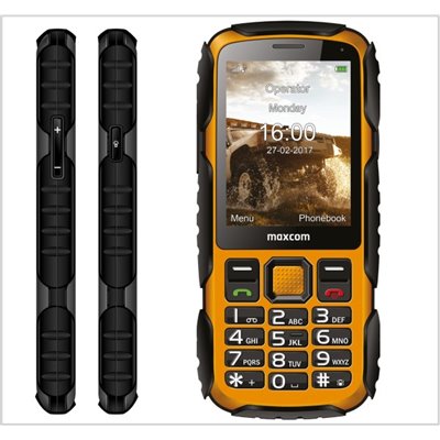 Cellulari per anziani Telefono MAXCOM Strong MM920 L Arancione 2G