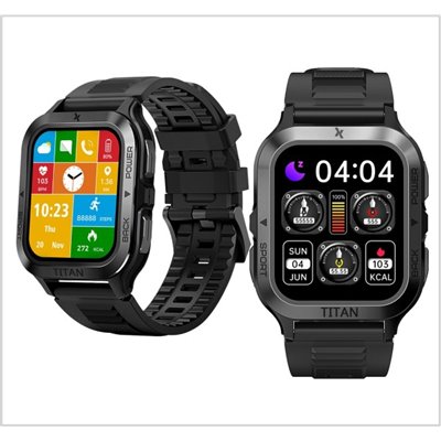 Maxcom Watch Smartwatch MAXCOM Maxcom FW67 TITAN PRO GRAFITE