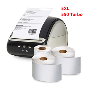NFC White 25X25mm 850psc Com DYMO Labelwriter 550,5XLS1933083