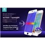 Fine Stock Anti-Blue Ray Full Screen Vetro Temperato per iPhone 7 Nera
