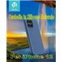 Fine Stock Cover in Silicone Waterproof per iPhone 12 & 12 Pro Blu