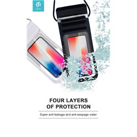 Supporti e Accessori Custodia impermeabile 30 metri per smartphone fino a 6,9 pollici Silver