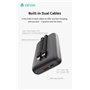 Power Bank MINI Power Bank Ultra4 da 22,5 W Con 2 cavi integrati 20000 Grigio