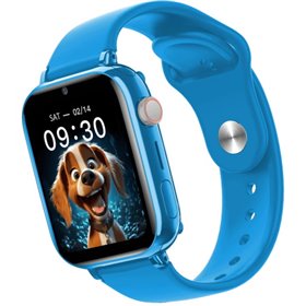 Maxcom Watch Smartwatch FW59 Kiddo 4G Nano Sim Blu GPS S.o.s. e Videochiamate