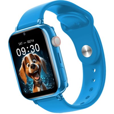 Maxcom Watch Smartwatch FW59 Kiddo 4G Nano Sim Blu GPS S.o.s. e Videochiamate