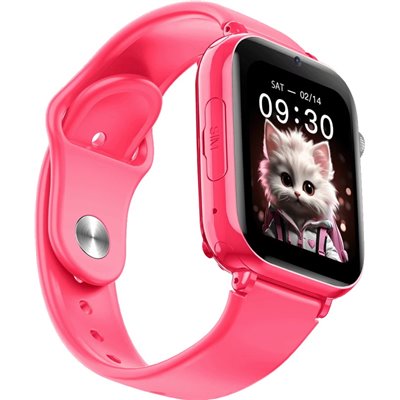 Maxcom Watch Smartwatch FW59 Kiddo 4G Nano Sim Rosa GPS S.o.s. e Videochiamate