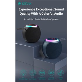 Altoparlanti Bluetooth Altoparlane Bluetooth 5.3 EM505 Power 5 watt Nero