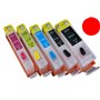 Cartuccia ricaricabile vuota per .Canon CLI-521 magenta con chip autoreset