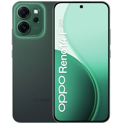 OPPO-ITALIA OPPO Reno 14F 5G 8/256GB Luminous Green Official Italia