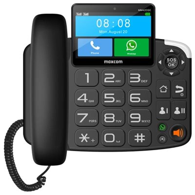 MAXCOM Phones Maxcom Comfort MM42D SE Telefono da scrivania con Sim LTE