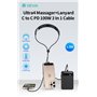 Cavi ConnettivitÃ  Cavo PD 100W Tipo-C con Massaggiatore e tracolla portatelefono