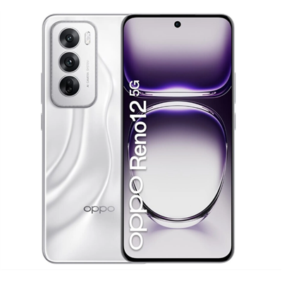 OPPO OPPO Reno 12 5G Astro Silver ,12GB,256GB--BRAND