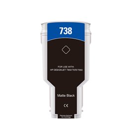 300ML Black Reman HP DesignJet T850,T870,XT870,XT950498N8A